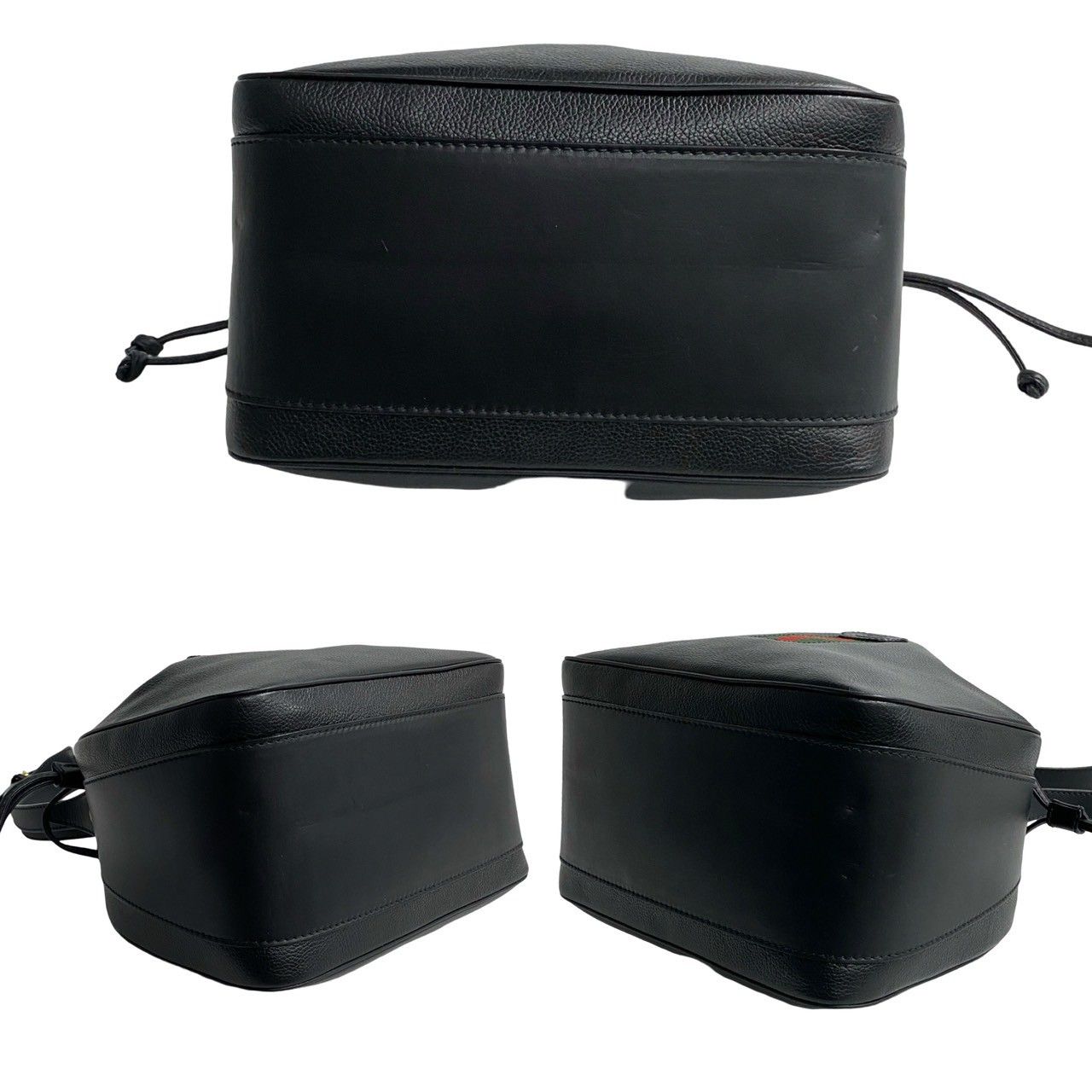 ほぼ未使用 GUCCI グッチ オールドグッチ ヴィンテージ シェリーライン