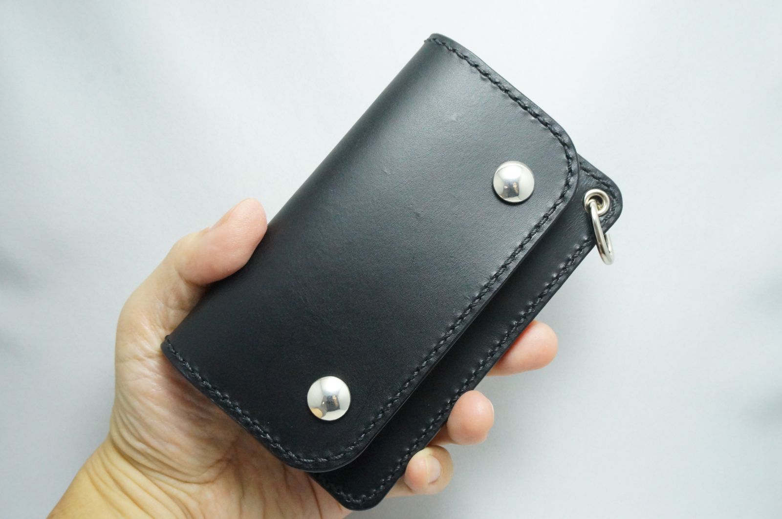 108ミドル　トラッカーウォレット　イタリアンレザーTEXAS【グリーン】 108ミドル トラッカーウォレット イタリアンレザーTEXAS【グリーン