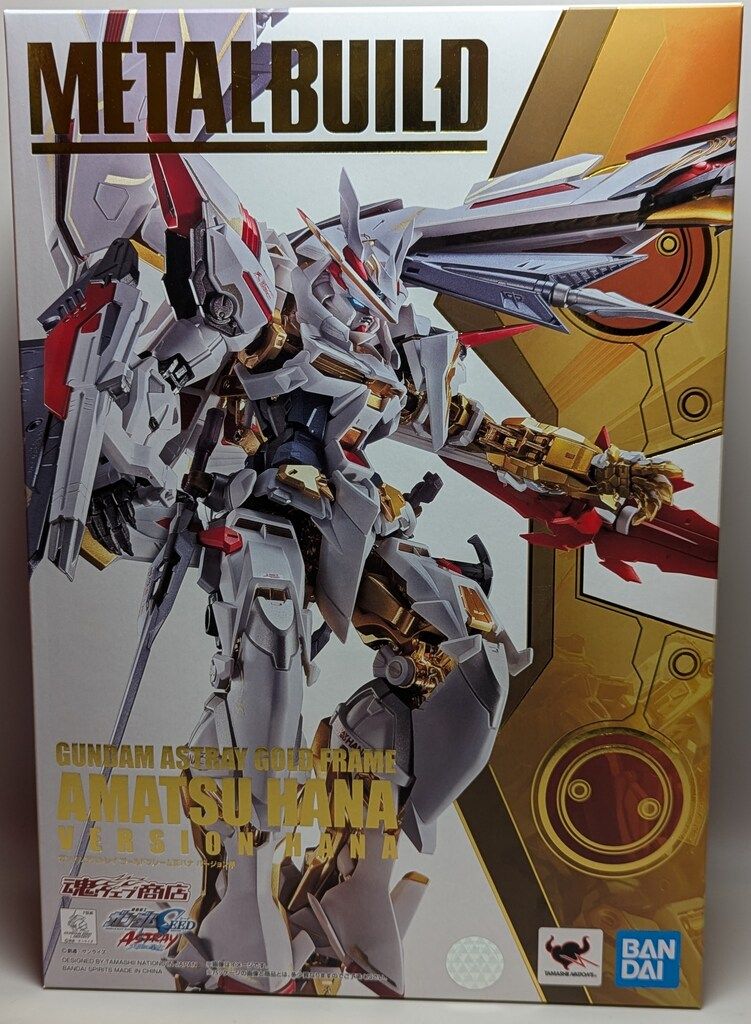 BANDAI SPIRITS METAL BUILD ガンダムアストレイ ゴールド