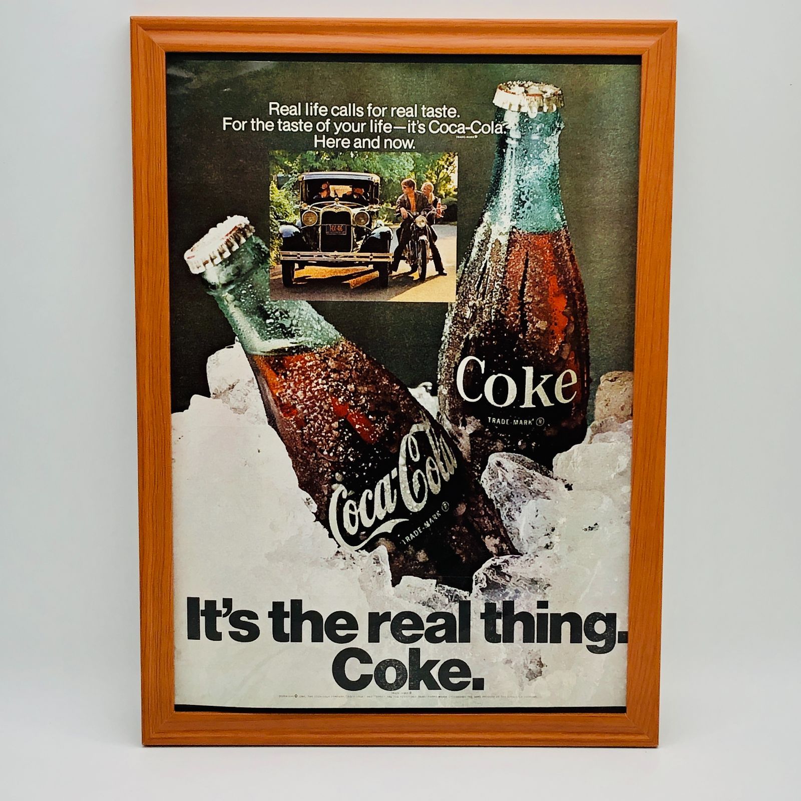 ポスター　コーラ　cola 昭和　コカコーラ　ビンテージ  7UP レア　炭酸 Yahoo!オークション - コカ・コーラ コカコーラ coca-cola 昭和