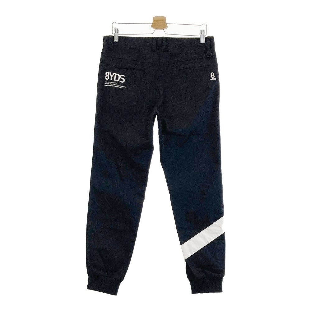 サイズ：L 8YARDS ハチヤーズ ストレッチジョガーパンツ ブラック系