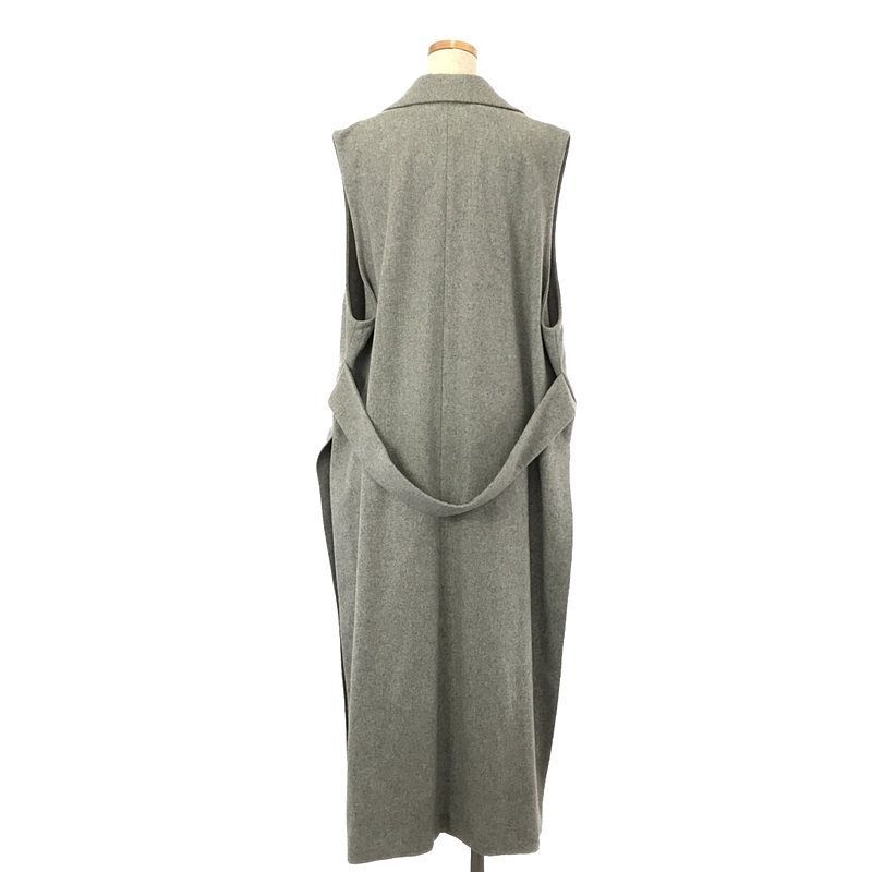 美品】 SACRA / サクラ | ライトメルトンジレ ダブルロングコート | 38 