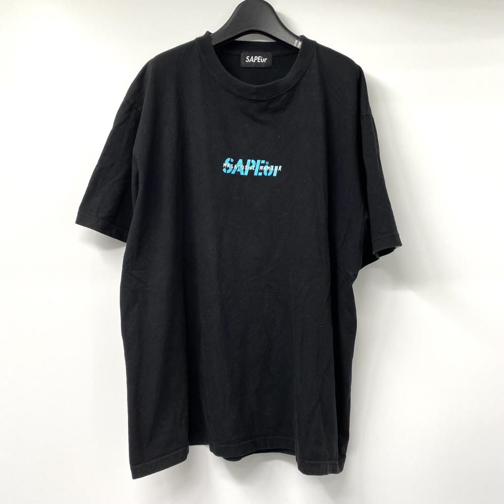 中古】SAPEur×浜田雅功 Tシャツ サイズ表記なし JADE BLUE サプール[17