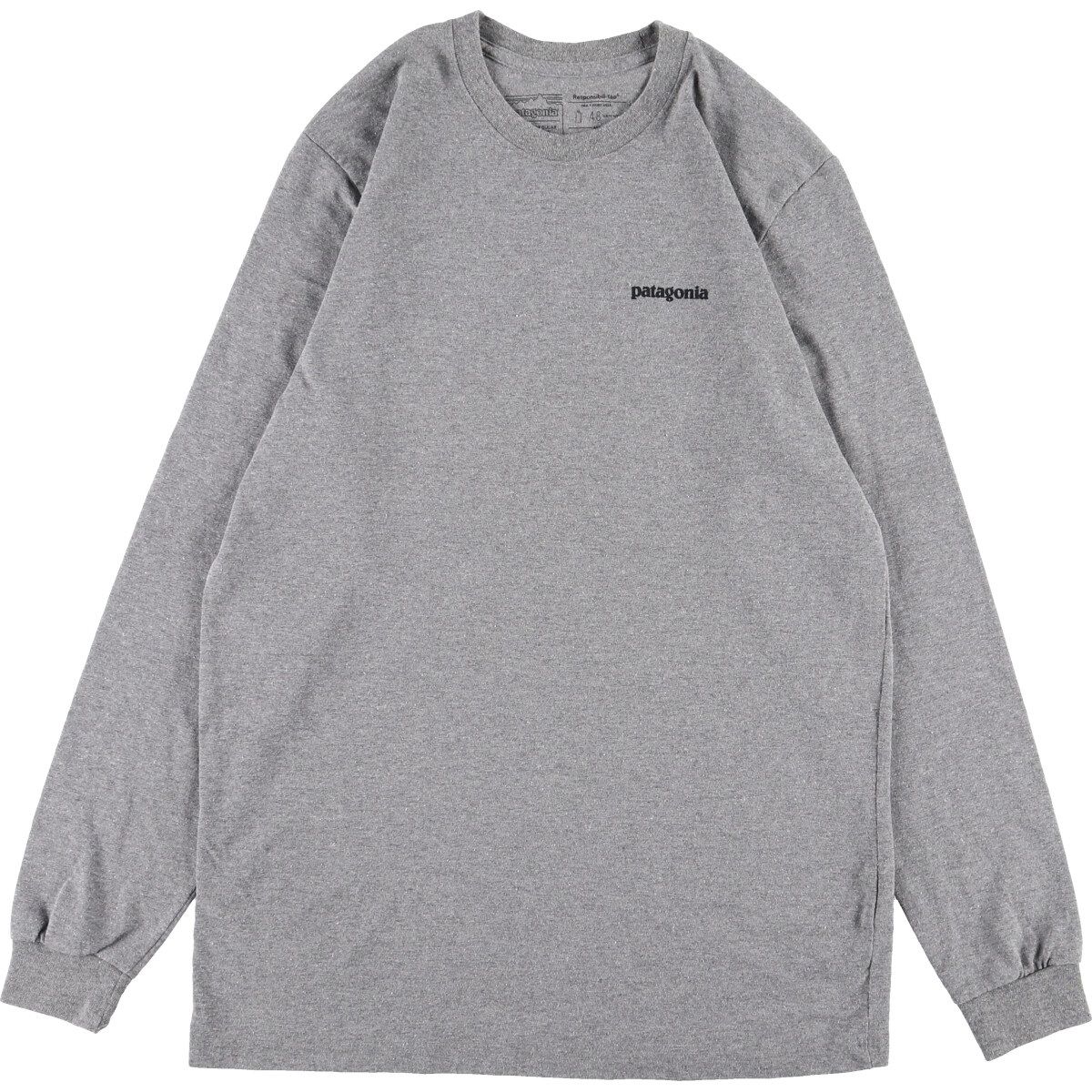 古着 パタゴニア Patagonia 両面プリント ロングTシャツ ロンT メンズM /eaa358175 【中古】/eaa358175