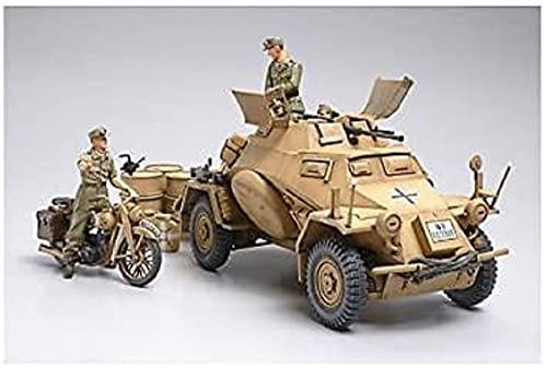 タミヤ 1/35 ミリタリーミニチュアシリーズ No.286 ドイツ陸軍 4輪装甲偵察車 Sd.Kfz.222 北アフリ