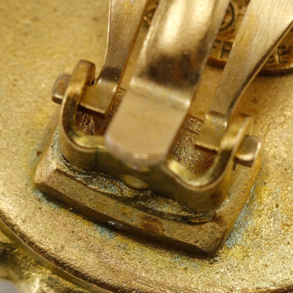 CHANEL】シャネル ココマーク ヴィンテージ 金メッキ 黒 95P  