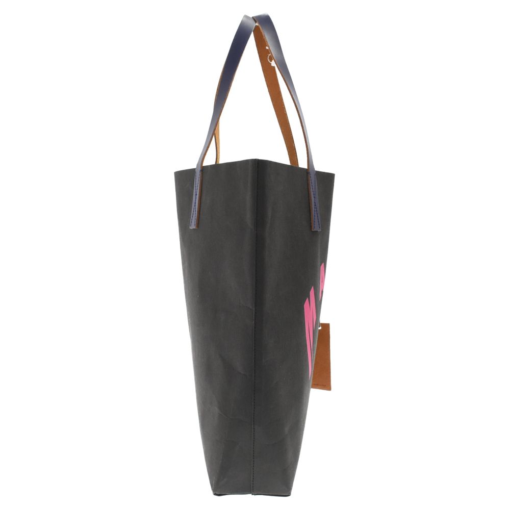 MARNI (マルニ) 21SS ロゴプリント ペーパーバッグ ハンドバッグ 