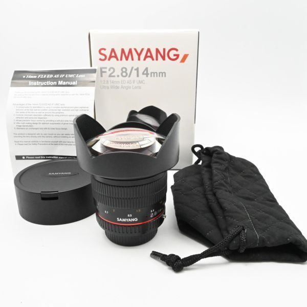 新品級の極上美品/動作◎ SAMYANG 単焦点広角レンズ 14mm F2.8 ペンタックス K用 - メルカリ