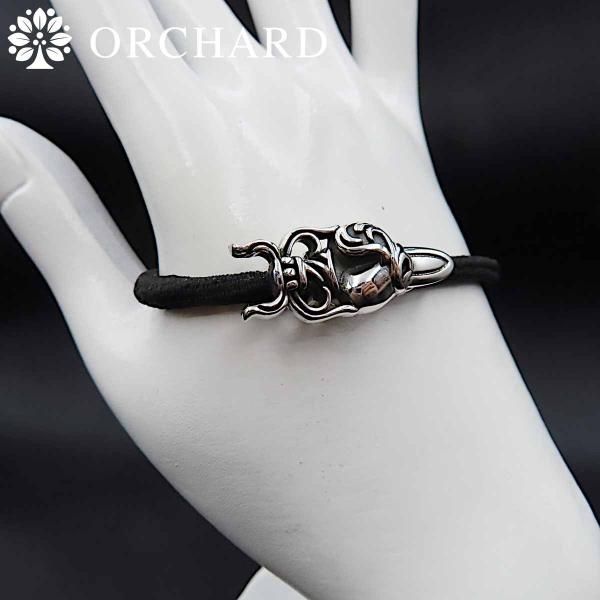 新品シルバー925ヘアゴム/ブレスレット ダガー おしゃれ 人気 刻印あり