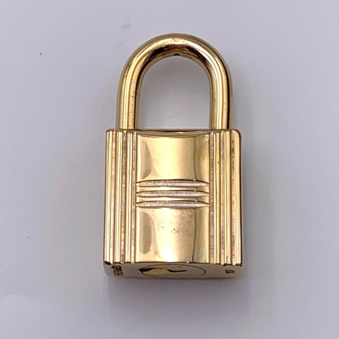 HERMES エルメス カデナ　24Kメッキ　No.107 107番　鍵付き HERMES エルメス カデナ 110番 ゴールド24Kメッキ 鍵付き 南京錠