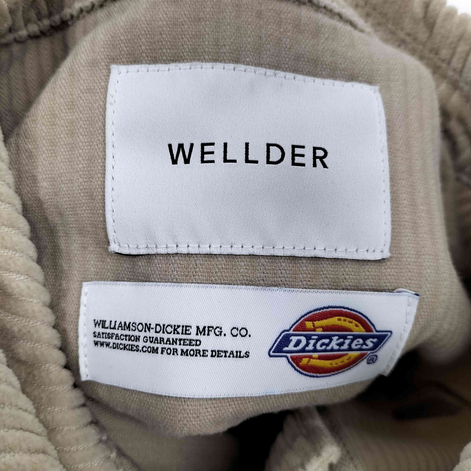 ウェルダー WELLDER Re.Eisenhower Jacket 太畝コーデュロイ