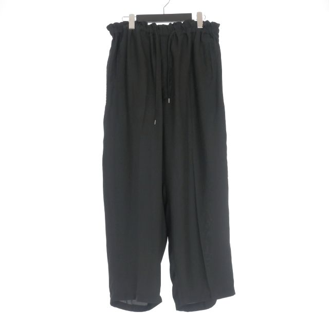 レインメーカー RAINMAKER ドウギパンツ ワイド スラックス F ブラック 黒 RM221-062