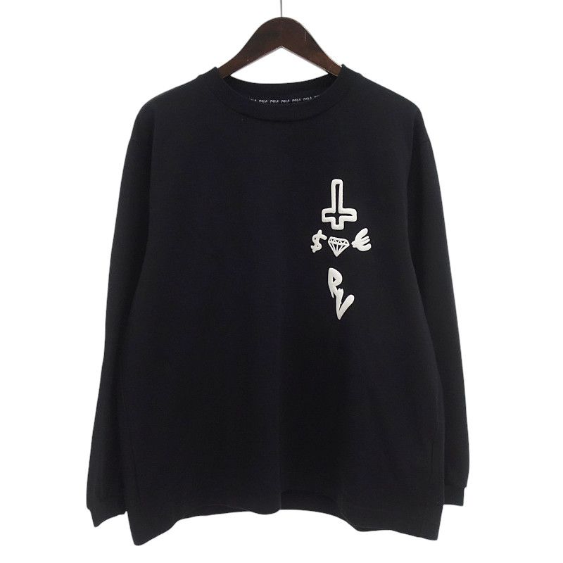 カタリスト|CVTVLIST Long sleeve T-shirt 長袖 Tシャツ ブラック サイズ メンズ0