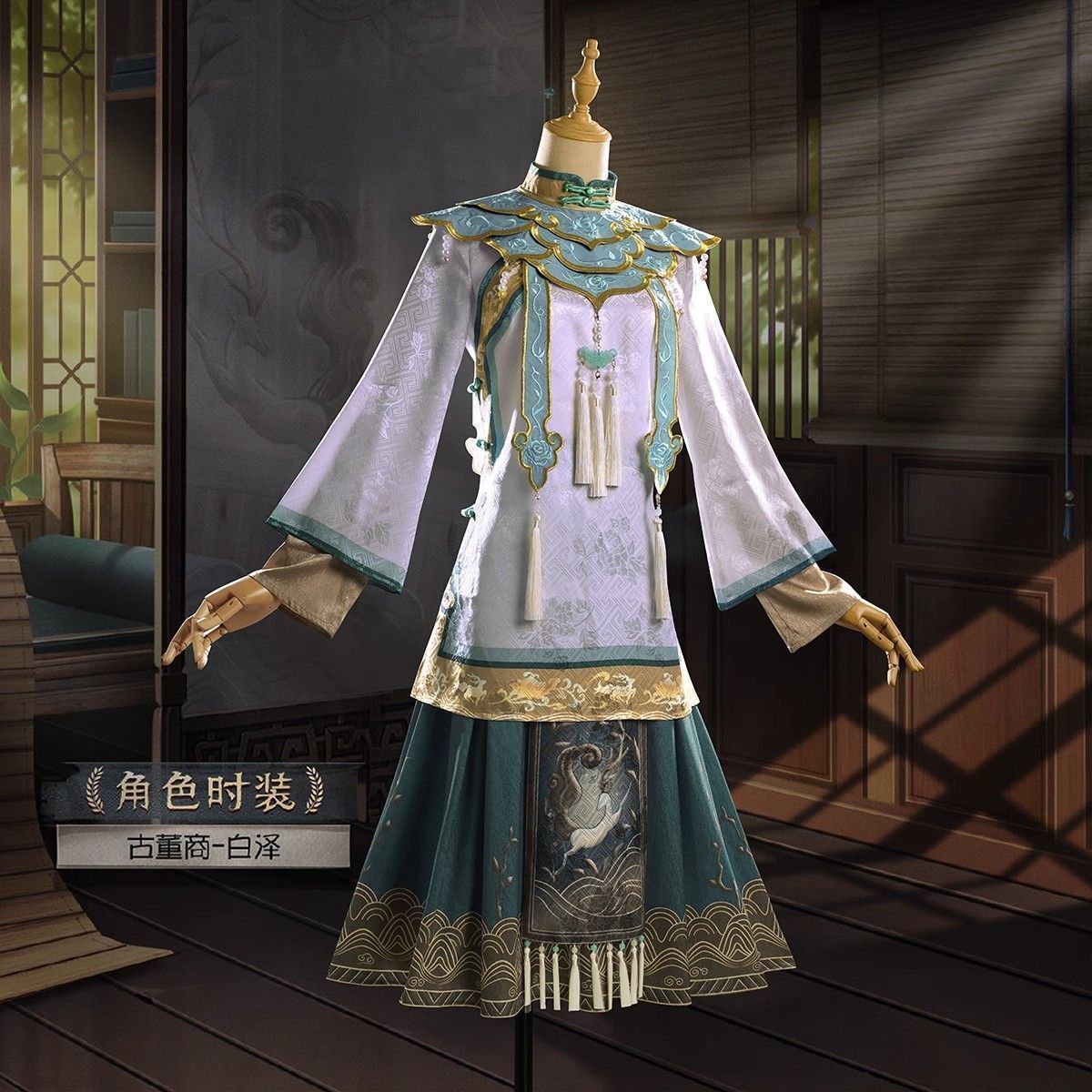 第五人格 コスプレ衣装フルセット ロリータ風 ドレス グローブ＆ヘッドアクセ付き 豪華装飾 撮影会 イベント用 高品質 S～XLサイズ対応