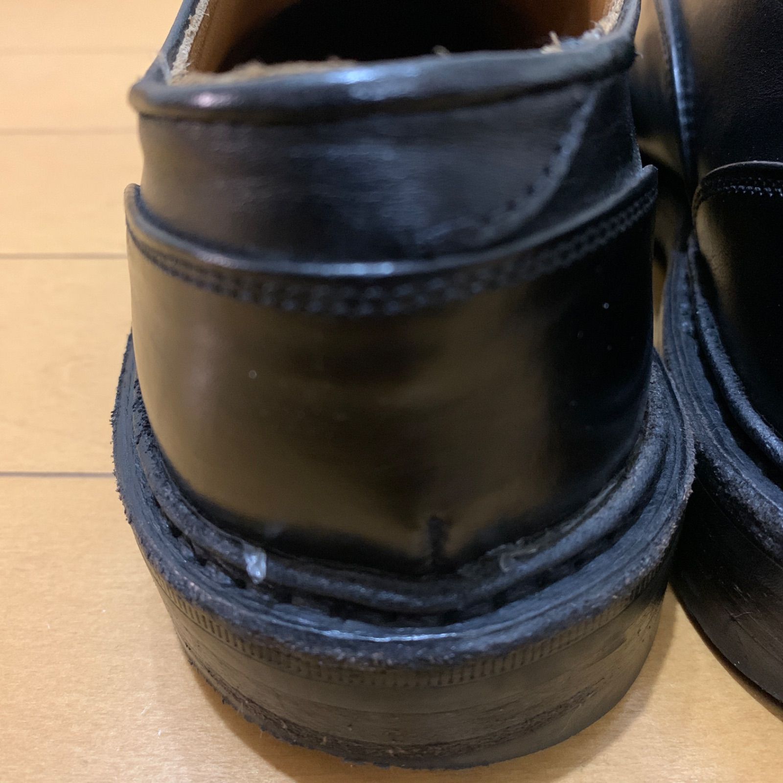 tricker's/トリッカーズ/Oxford Shoe Black Box/UK4/パンチドキャップ
