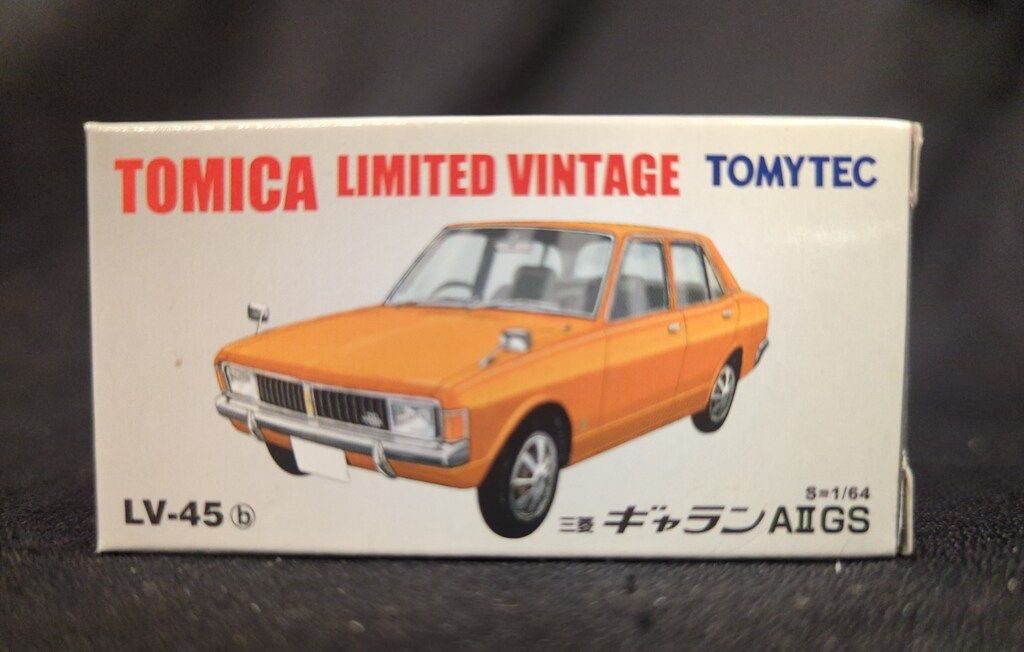 【新品】TOMICA LIMITED VINTAGE 三菱ギャランAⅡ GS。 トミーテック TOMICA LIMITED VINTAGE 三菱ギャラン A II GS