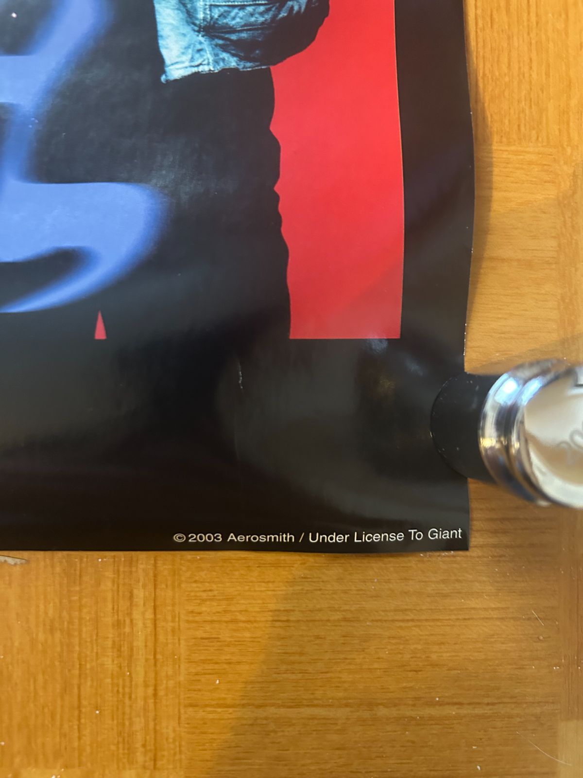 B'z × AEROSMITH コラボ FIFAオフィシャルコンサート ポスター B'z