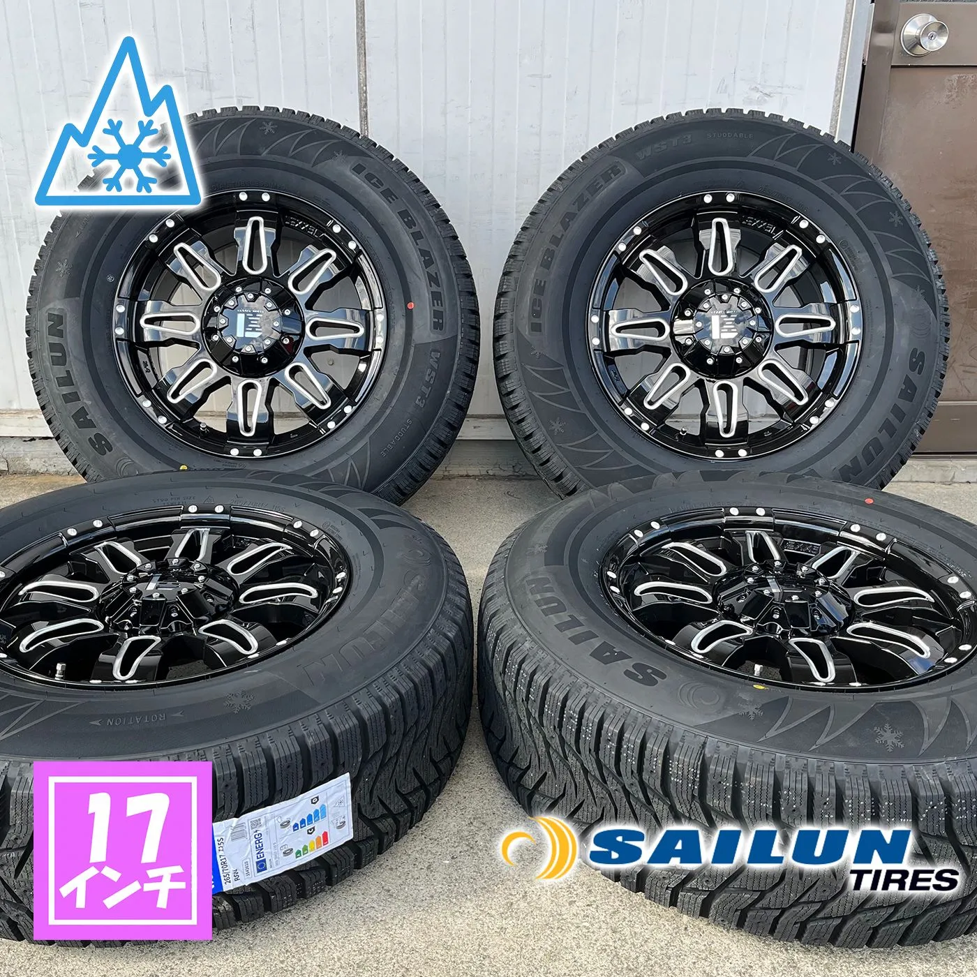札幌圏の方歓迎　ラングラーJL スタッドレスタイヤ アルミホイール 4本セット 楽天市場】Wrangler ラングラー（スタッドレスタイヤ・ホイール
