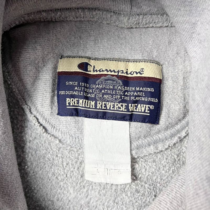 00s Champion 3段 カレッジ プリント プレミアム リバース