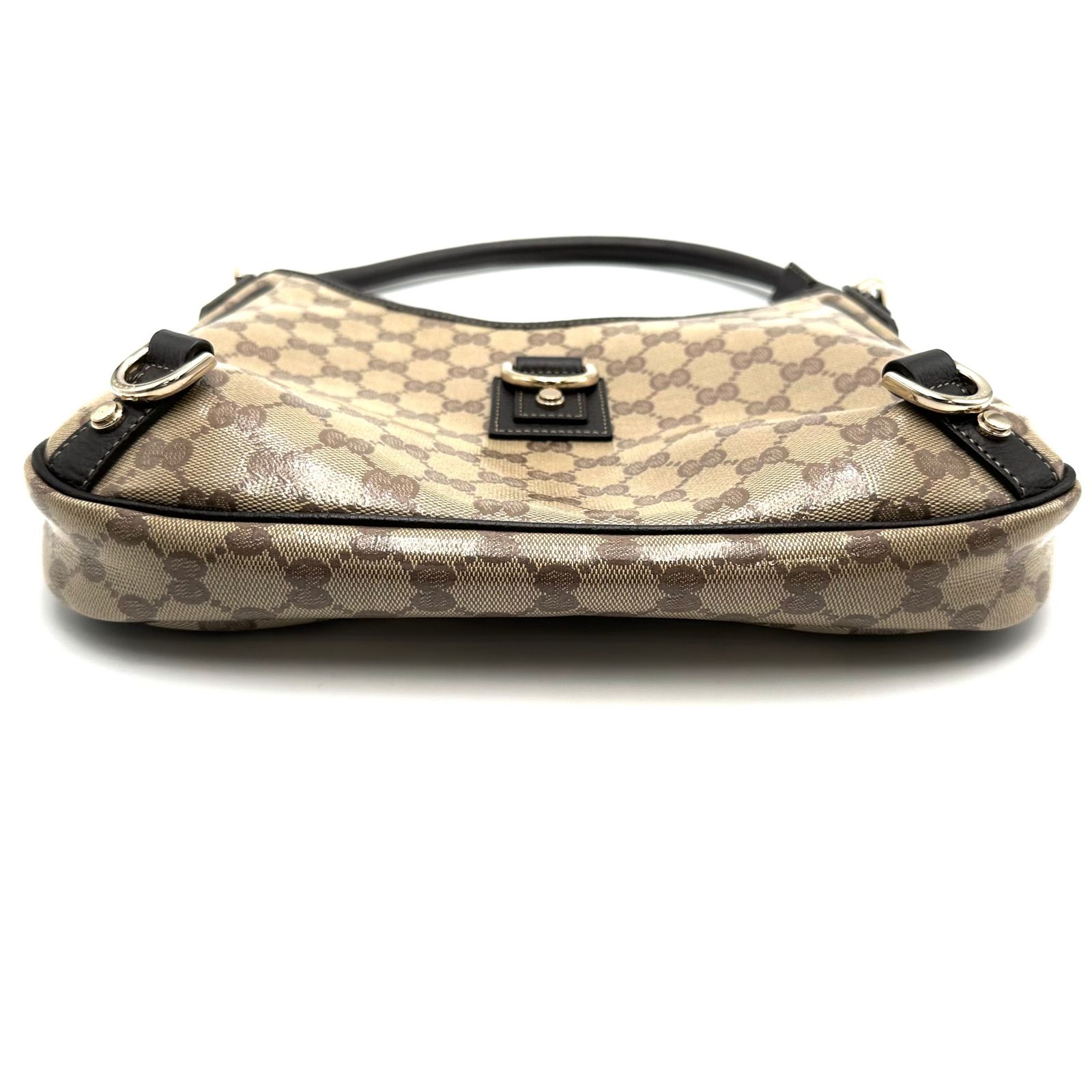 【希少】Gucci グッチ GG柄 肩掛けショルダー ハンドバッグ アビー金具 GUCCI グッチ アビー GGキャンバス ワンショルダーバッグ 190525