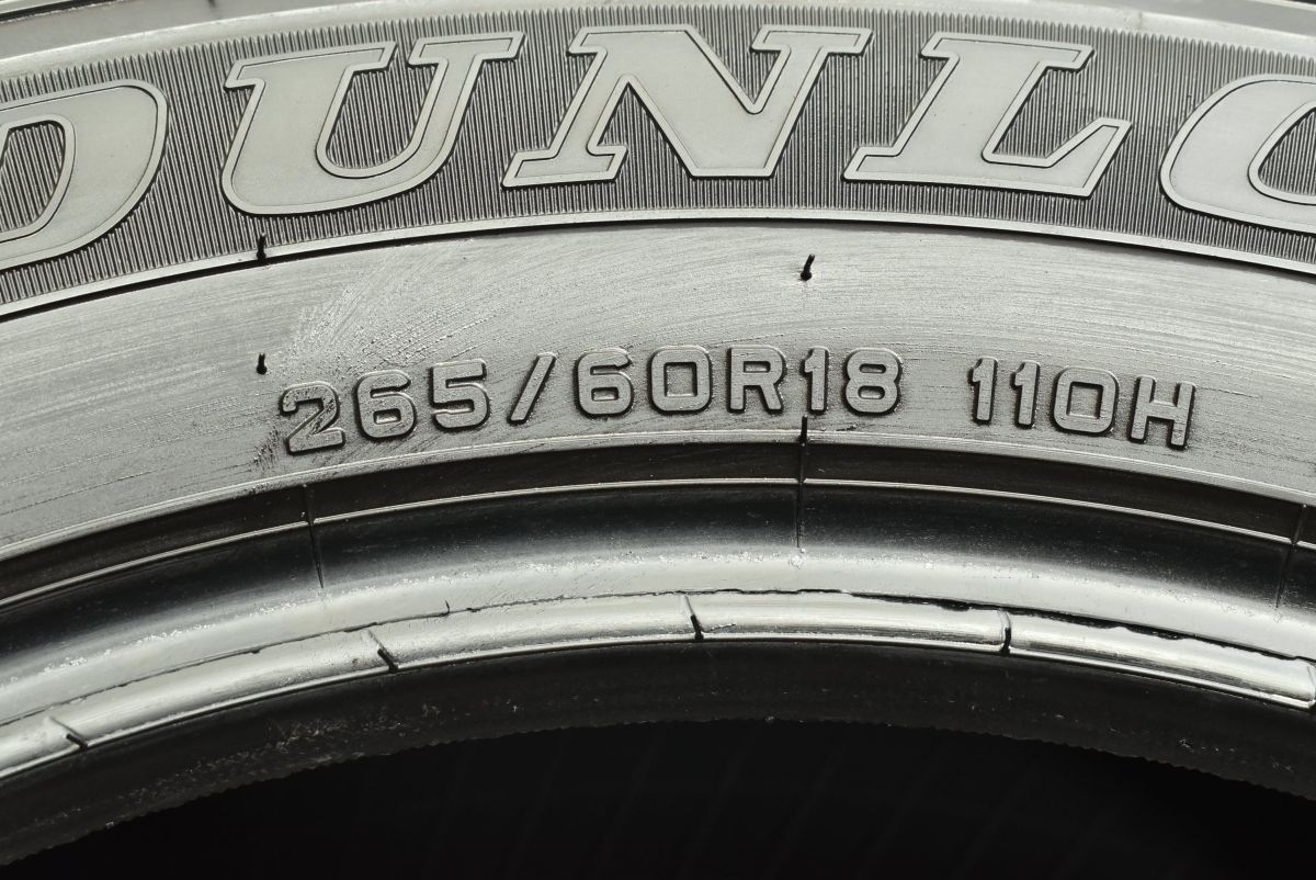 バリ溝】ダンロップ グラントレックPT AT25 265/60R18 4本セット
