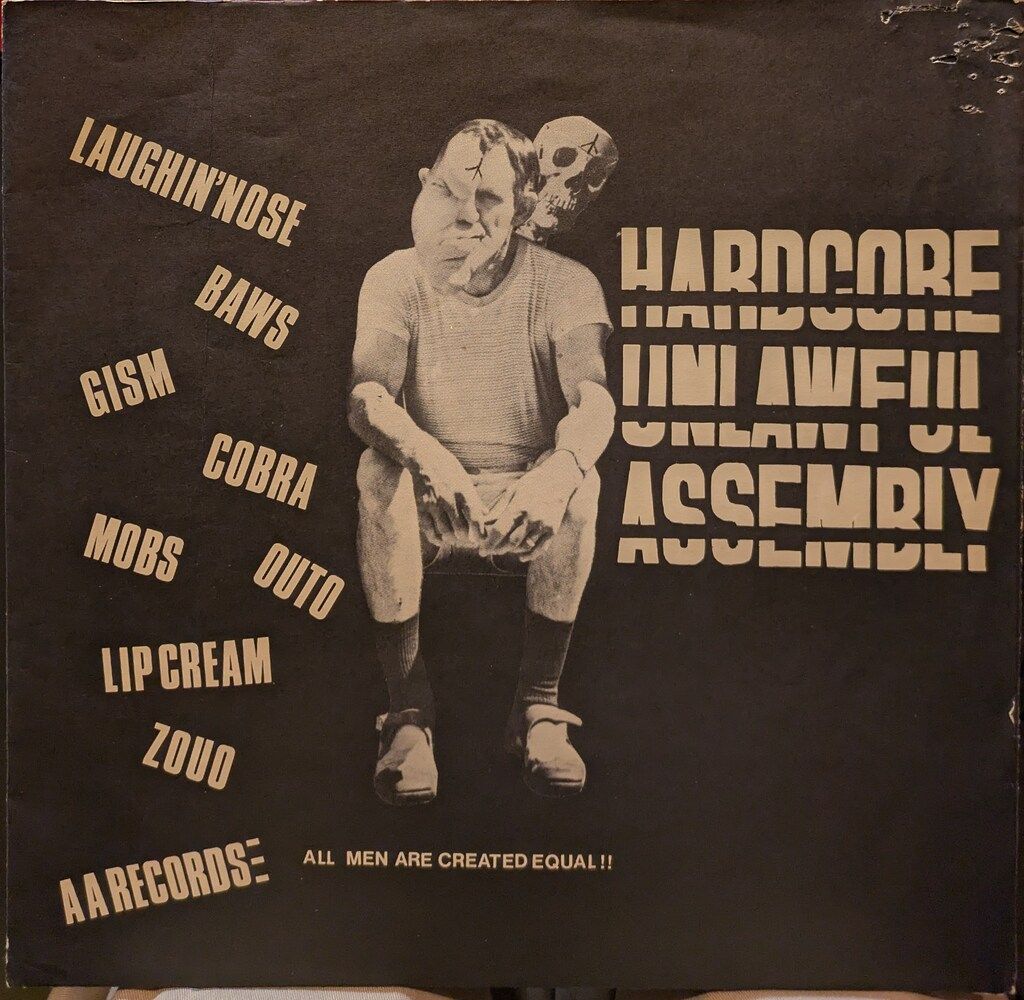 LP Hardcore Unlawful Assembly:ハードコア不法集会 - メルカリ