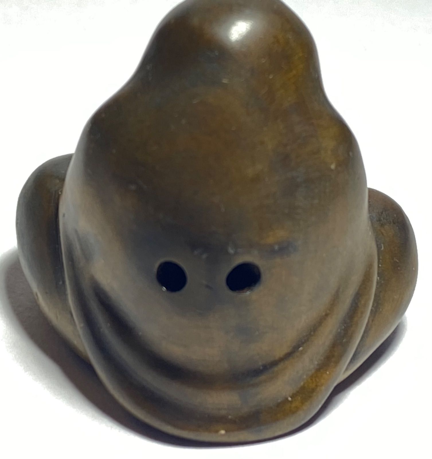 柘植根付 置物 達磨様黄楊繊細彫刻 木製。 - メルカリ 