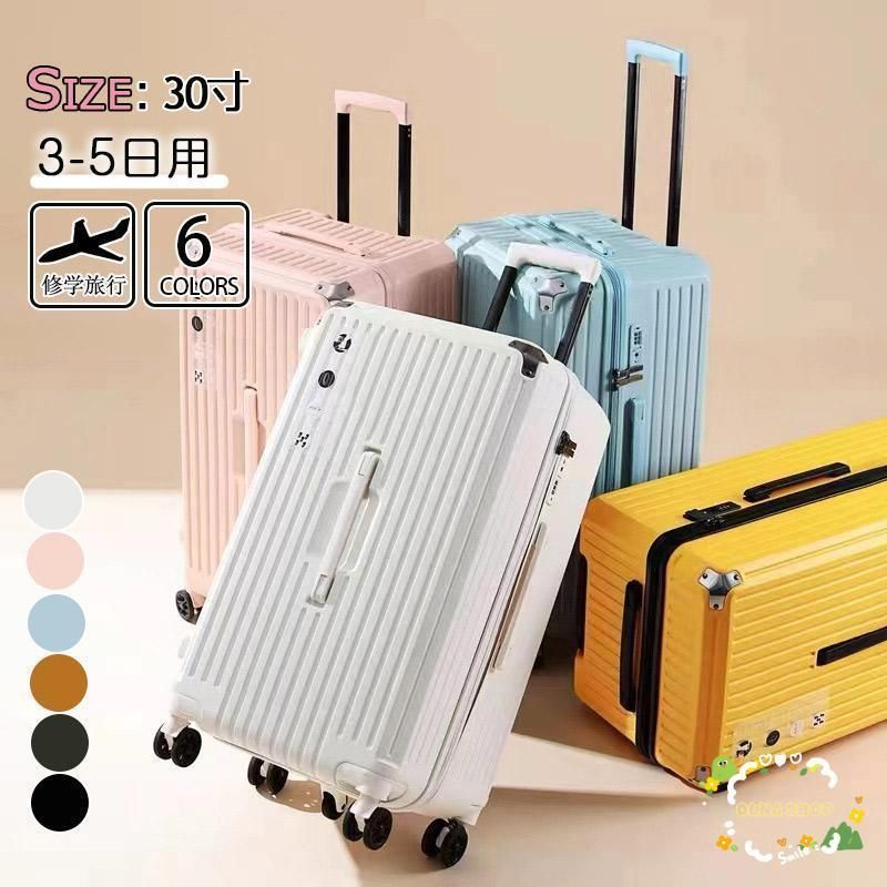 スーツケース suitcase エコノミック 軽量 キャリーバッグ ケース TSAロック 30寸 軽量 大型 Lサイズ 出張 ビジネス 引越し
