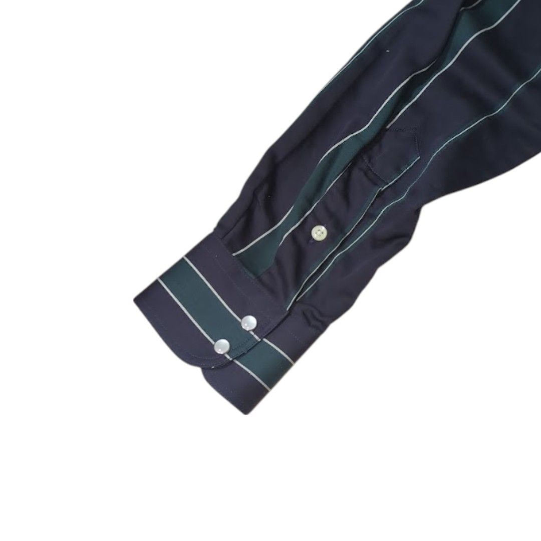 GITMAN BROS Vintage パープル USA製 ストライプシャツ - メルカリ 