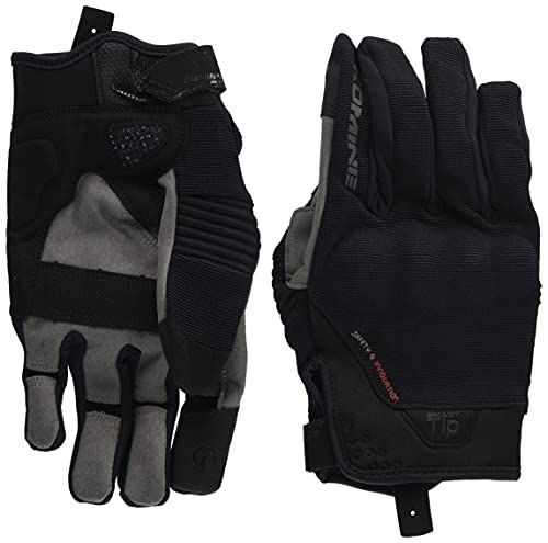 ブラック_L コミネKOMINE バイク用 プロテクトメッシュグローブ-ブレイブ ブラック L GK-183 1049 春夏秋向け メッシュ素材 プロテクター