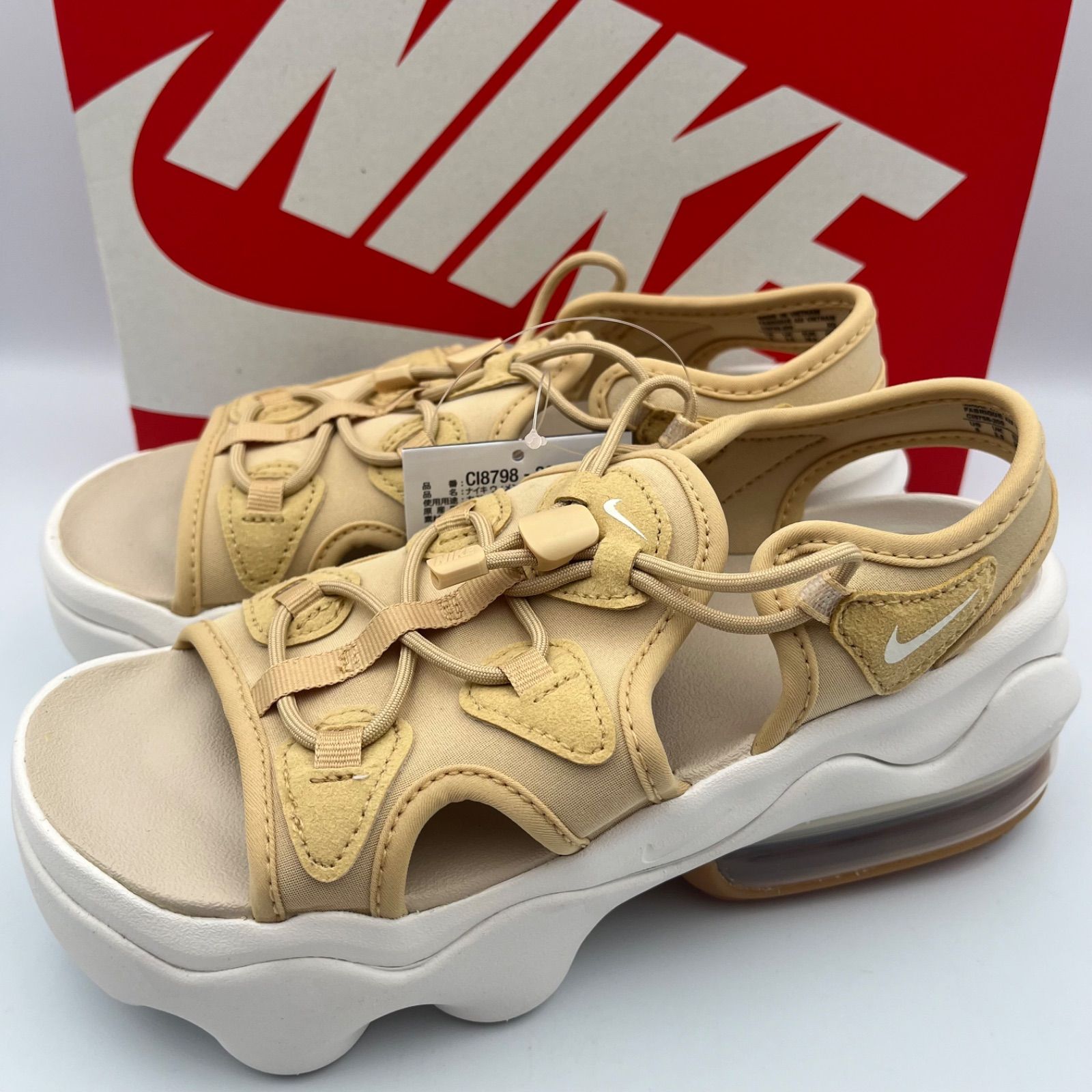 新品 ナイキ ウイメンズ エアマックス ココサンダル 23cm サンドドリフト 2023年新色エアマックスココ『サンドドリフト』に注目！【国内公式