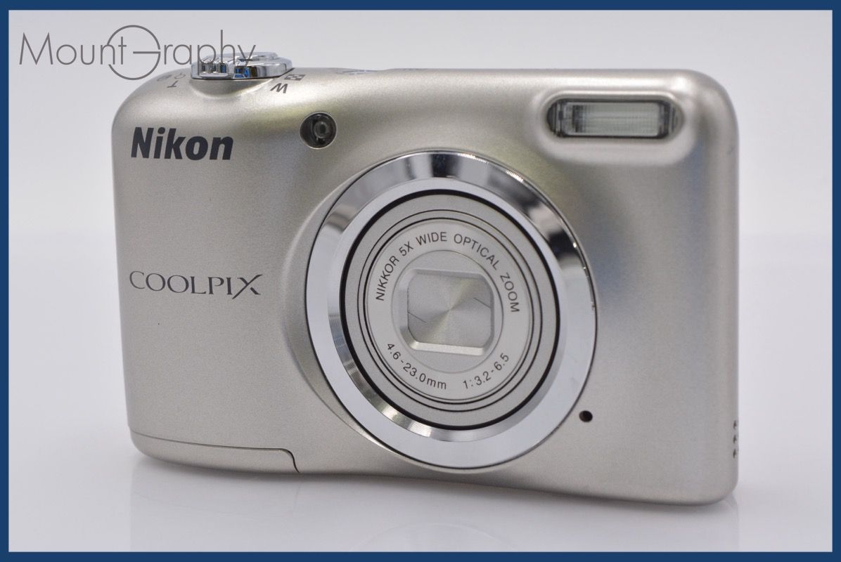 ☆極上美品☆ ニコン Nikon COOLPIX A10 5x 単三電池仕様 ☆完動☆同梱