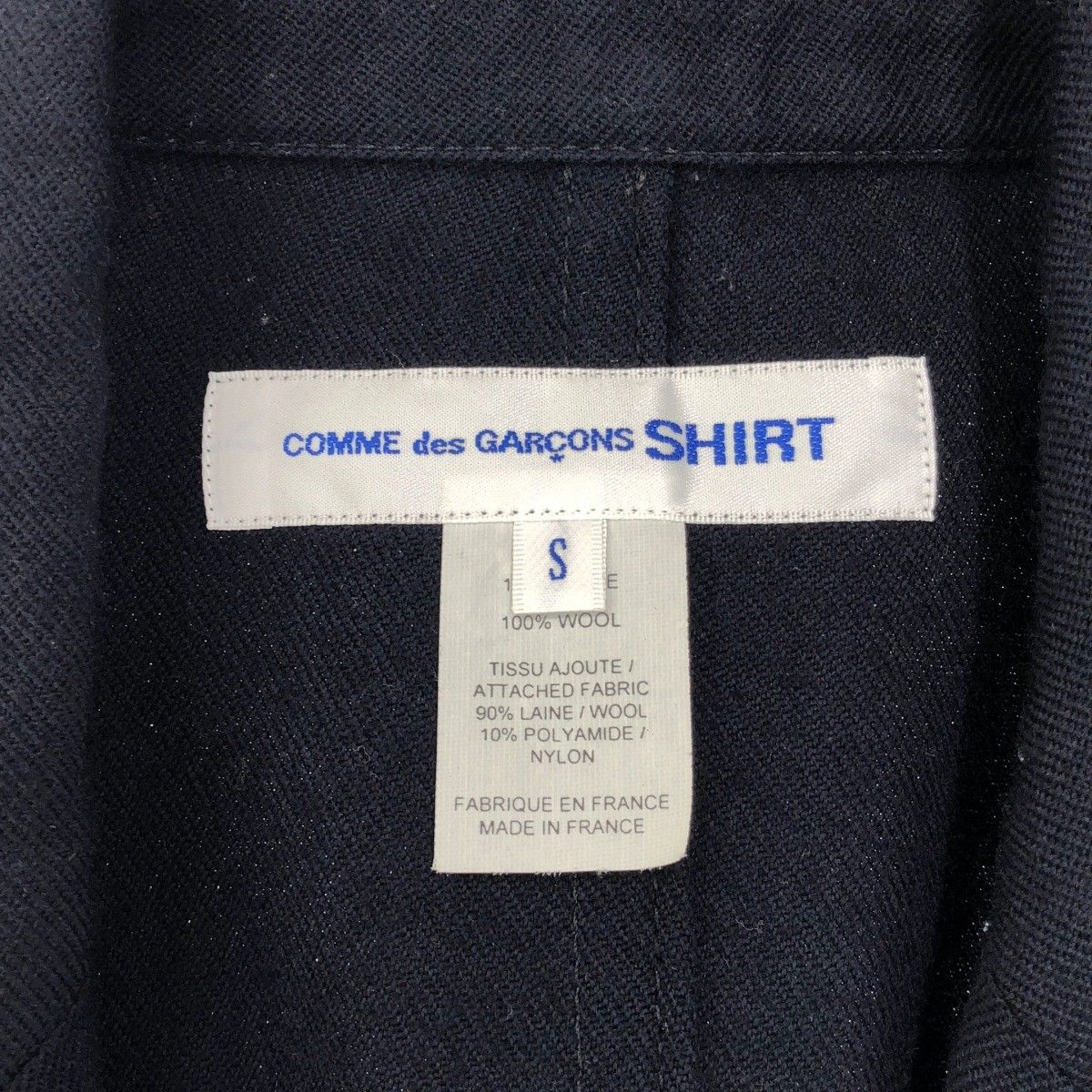 コムデギャルソンシャツ 09AW フーデッドパテットジャケット W17906 COMME des GARCONS SHIRT コムデギャルソンシャツ 09AW