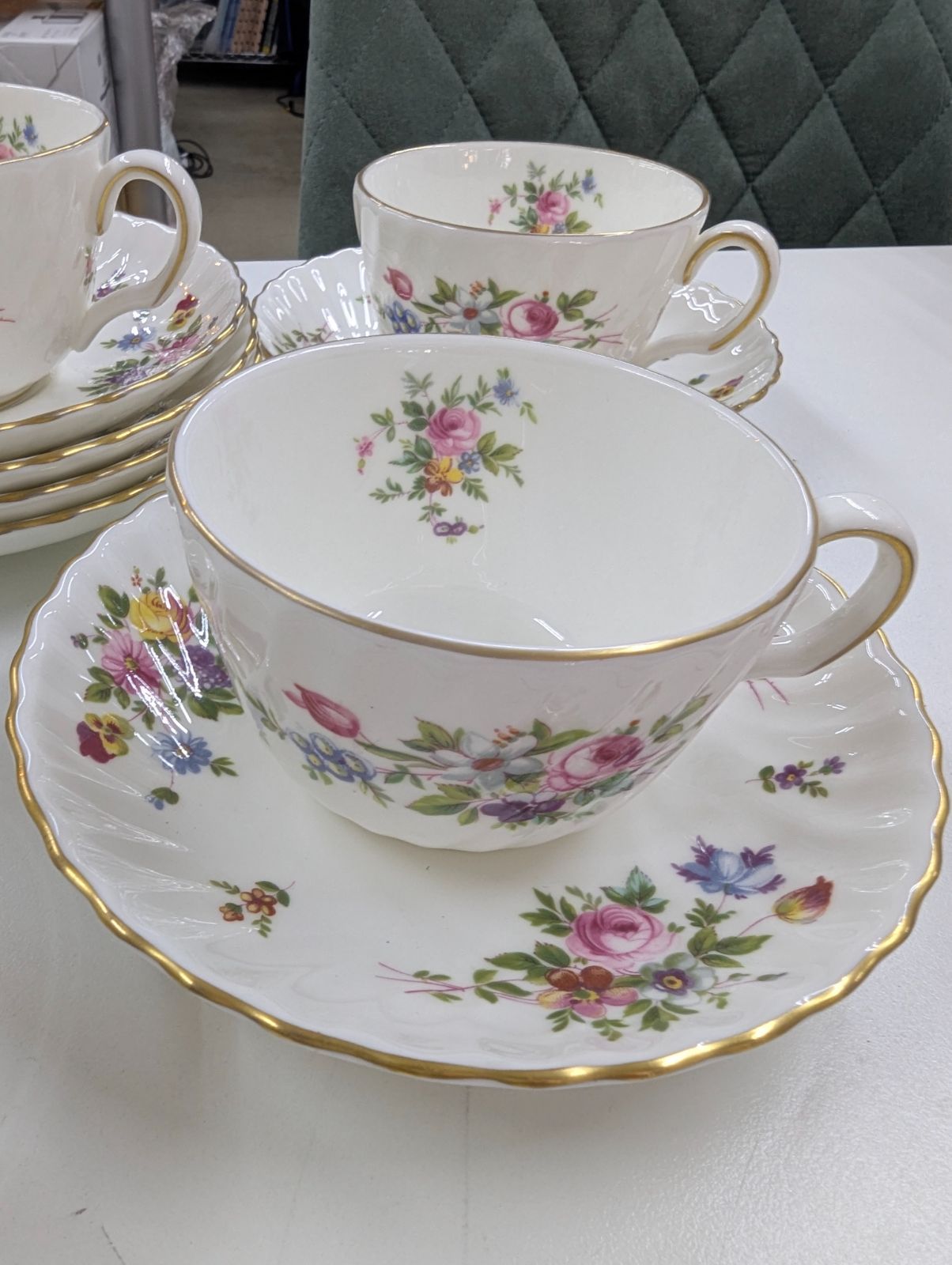 MINTON ティーカップ2客＆ティーポットとおまけ 【公式通販】