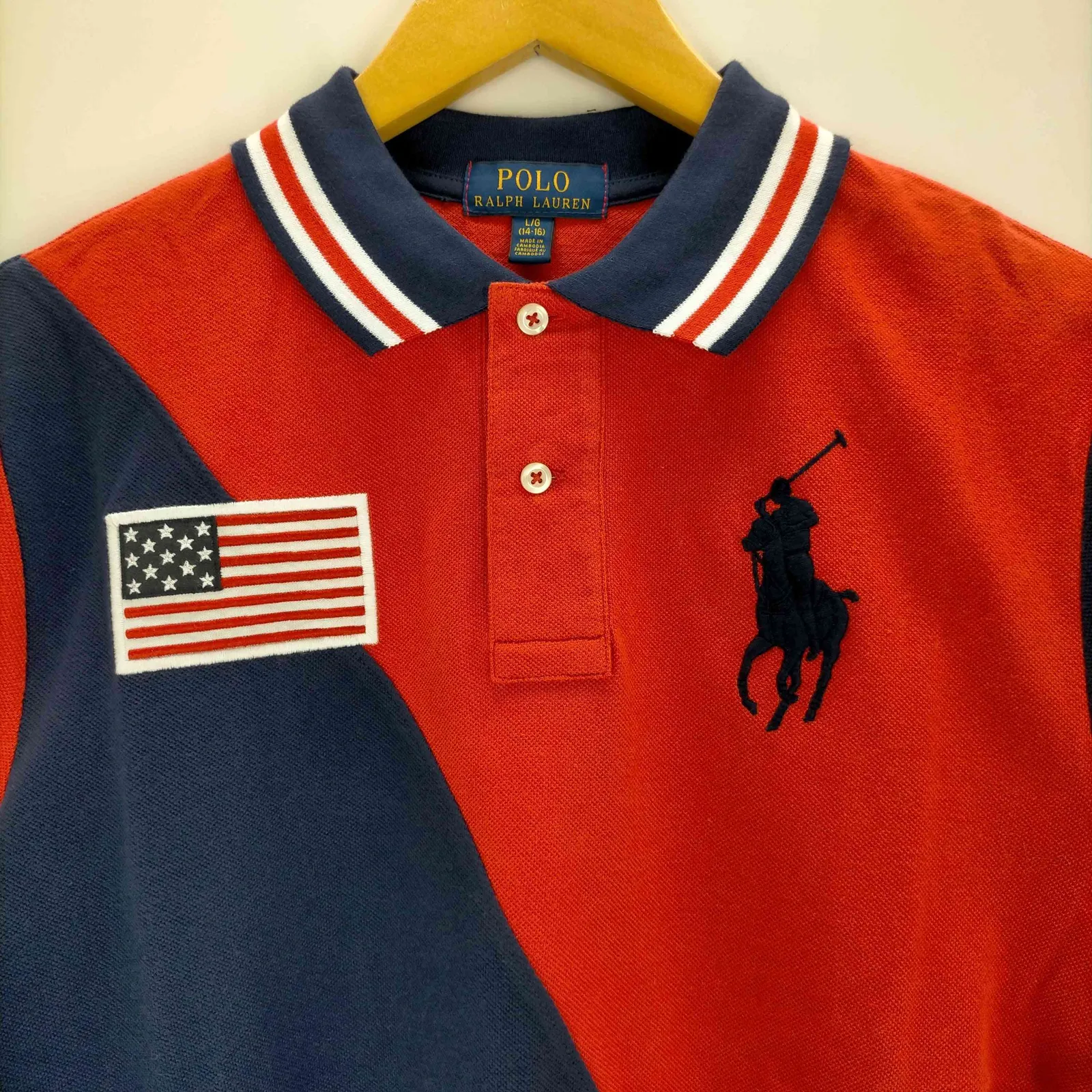 ポロラルフローレン POLO RALPH LAUREN カンボジア製 アメリカ