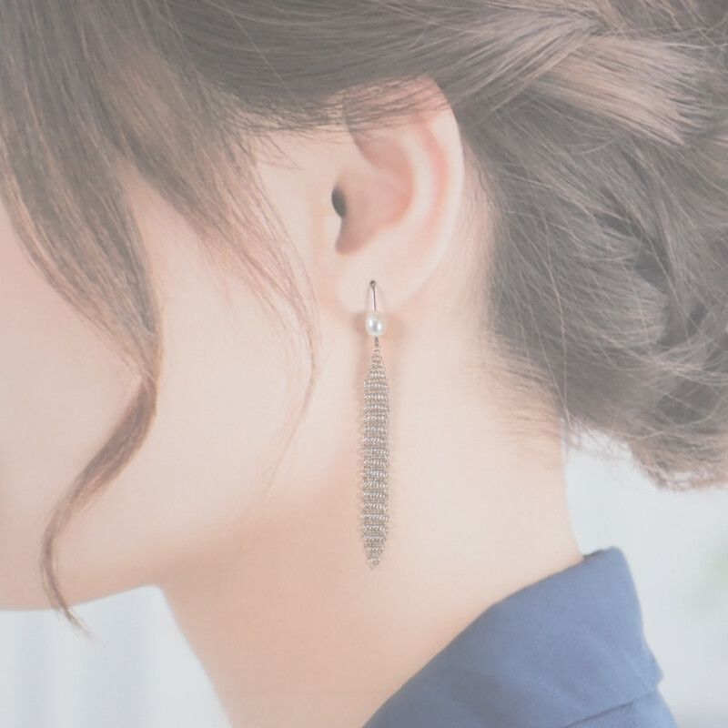 Tiffany & Co. メッシュタッセル ピアス - メルカリ
