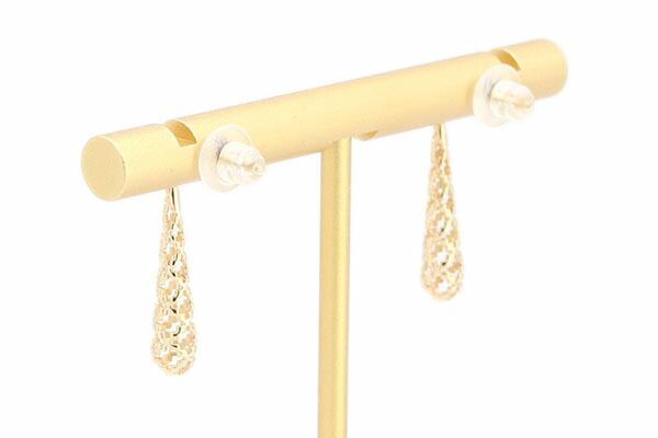 グッチ ピアス ディアマンティッシマ ドロップ 341254 YG - メルカリ