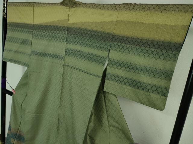 肩身代わり　辻ヶ花　藤　訪問着　着物　093w p 肩身代わり 辻ヶ花 藤 訪問着 着物 093w p - メルカリ