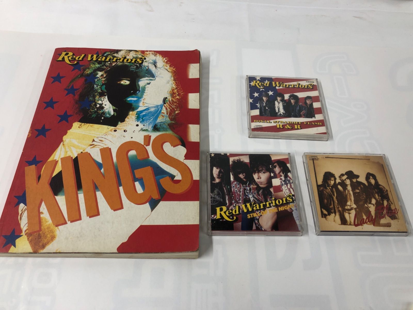 Red Warriors   ミニCD3枚　バンドスコア　セット