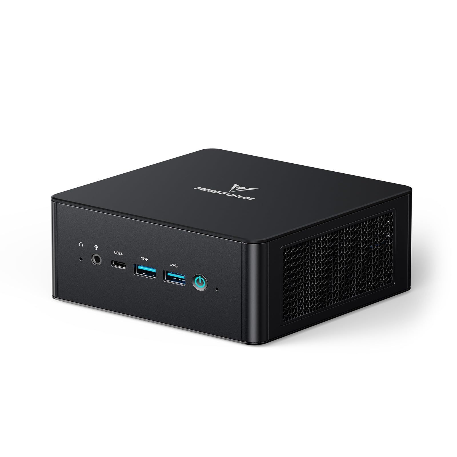 MINISFORUM UM890 Pro ミニPC、AMD Ryzen 9 8945HS、ベアボーンキット、DDR5-5600MHz デュアルチャネル、PCIE4.0 SSDスロット、Radeon 780M、RYZEN AI エンジン、HDMI 2