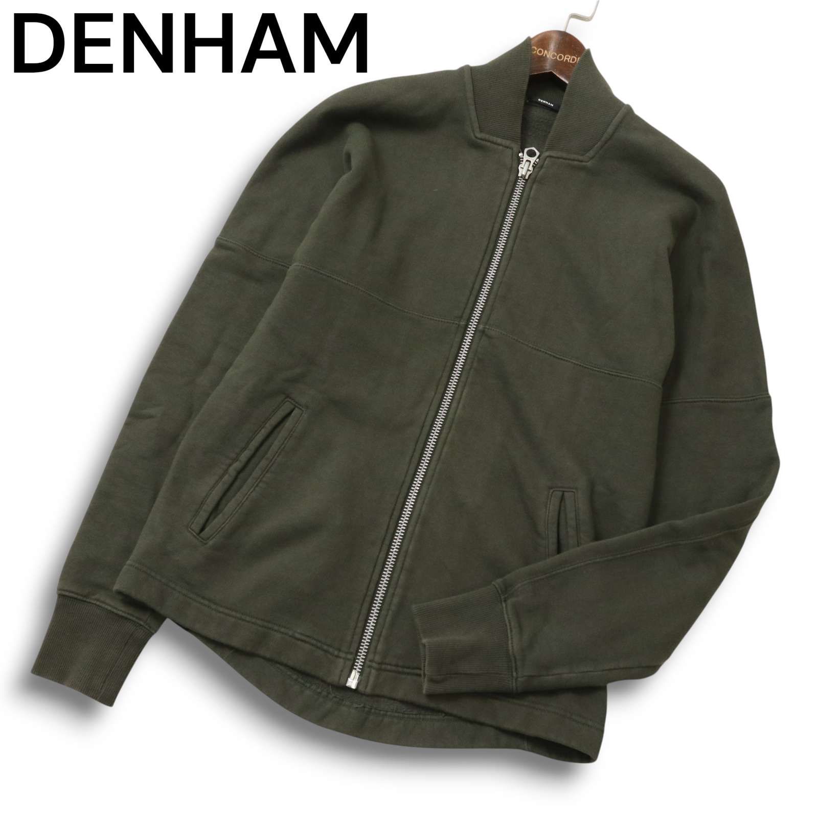 DENHAM デンハム 秋冬 裏起毛☆ スウェット ジャケット ブルゾン 