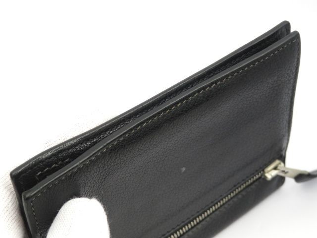 □中古□ エルメス 二つ折り 財布 サイフ チャック コンパクト メンズ