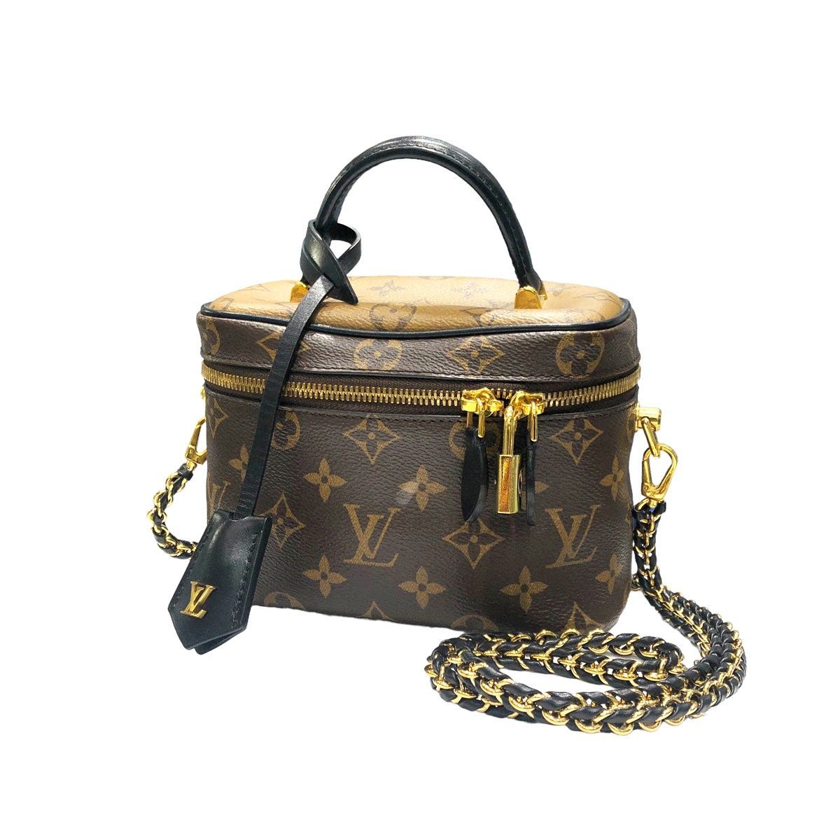 中古】 LOUIS VUITTON ルイ・ヴィトン M45165 ヴァニティ NV PM ...