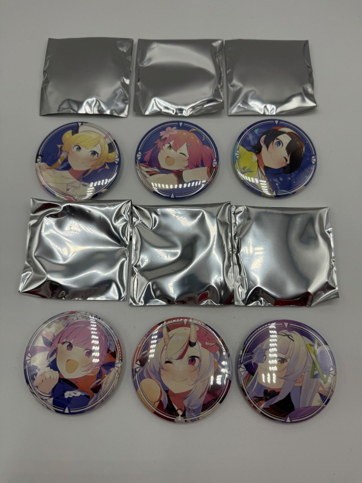 27.ホロライブ C97 とまらないホロライブ 缶バッジ 6種類セット