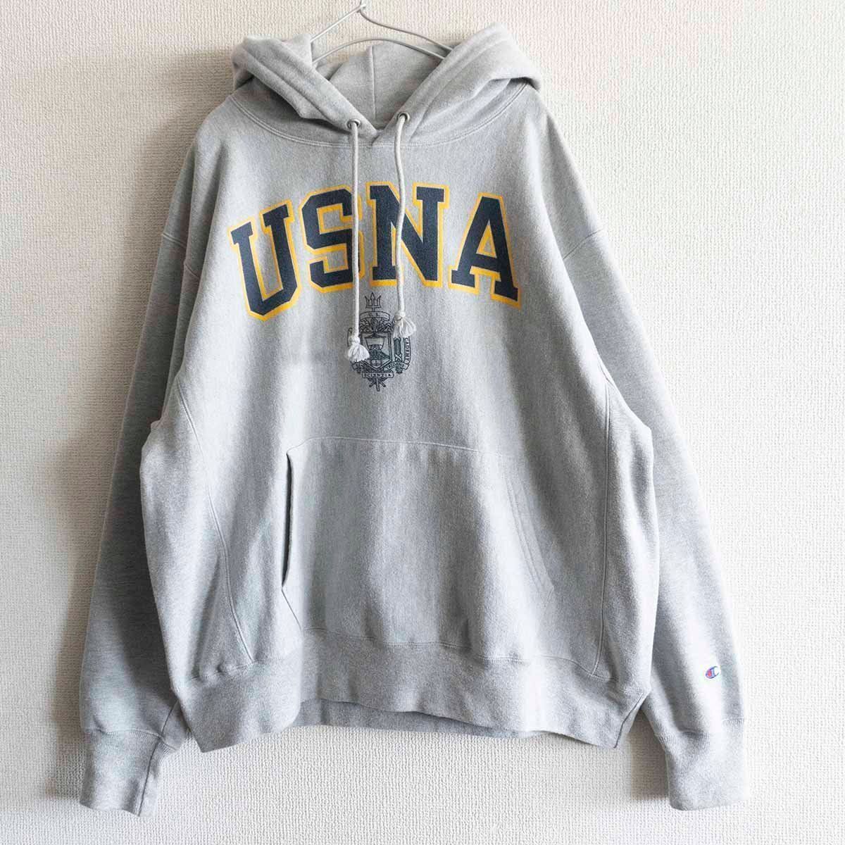 貴重　日本未発売 Champion USNA USNAVY パーカー XXL 貴重 日本未発売 Champion USNA USNAVY パーカー XXL - メルカリ