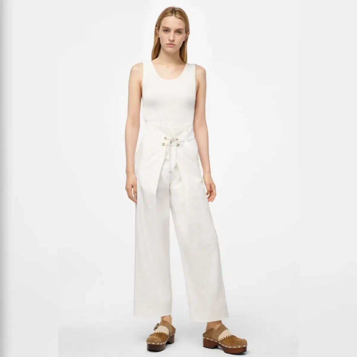 スーパー アイテム ZARA ザラ srpls 白 パンツ 版 スタジオ コレクション