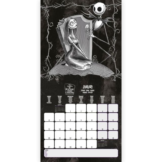 ナイトメアビフォアクリスマス　カレンダー The Nightmare Before Christmas Perpetual Calendar Collection