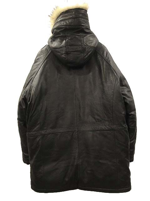 ファットーファームレザーダウンジャケット