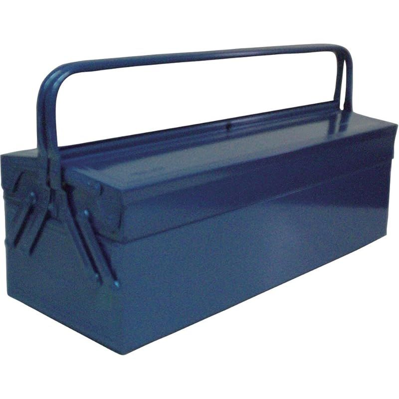 TRUSCO トラスコ 2段式工具箱 600X220X305 ブルー GL-600-B 1