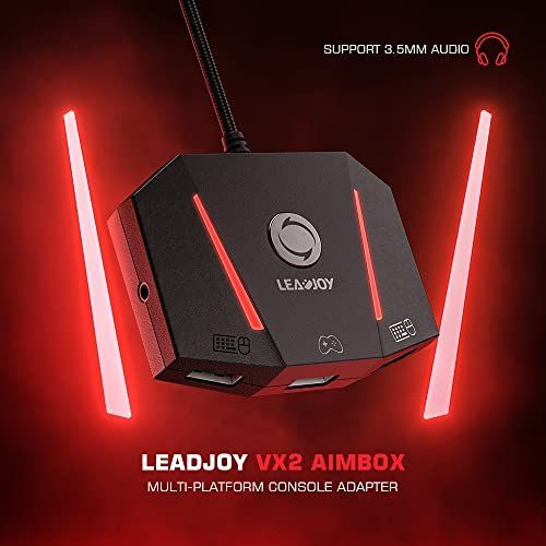 leadjoy VX2 AimBox ゲーミングキーボードマウスコンバーター PS5ゲーム対応 キーボード マウス接続アダプター  ゲーミングコントローラー変換 3.5mmスタジオジャック付き アダプター PS4/ PS5/ Nintendo Switch/Xb - メルカリ